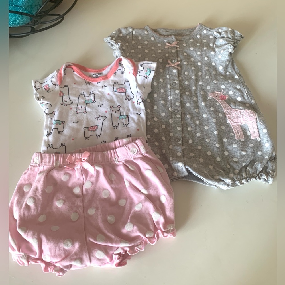 Carter’s Set of 2 Infant Girl Outfits